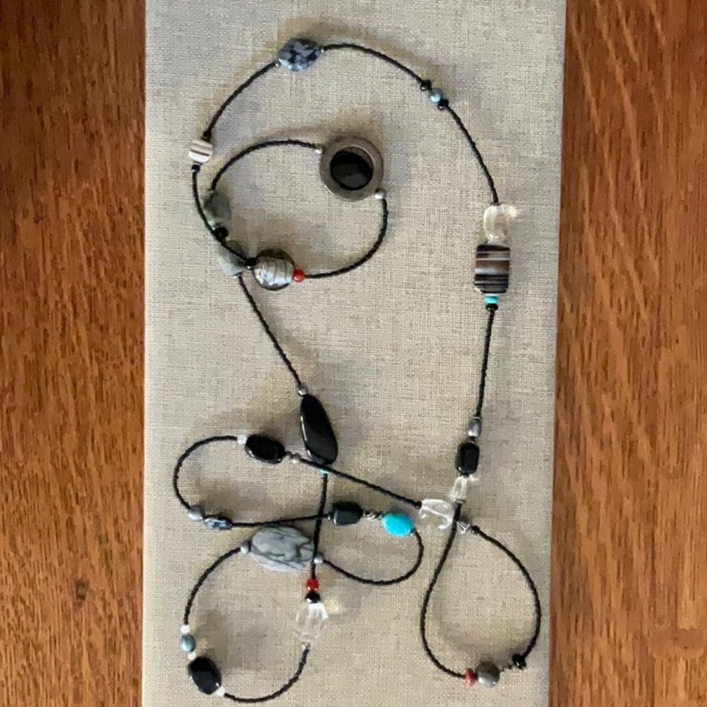 Silpada Sterling Silver and Bead Necklace